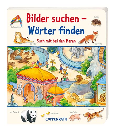 Bilder suchen - Wörter finden: Such mit bei den Tieren: (Verkaufseinheit) (Bücher für die Kleinsten)