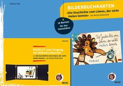 Bilderbuchkarten 'Die Geschichte vom Löwen, der nicht malen konnte' von Martin Baltscheit von Beltz