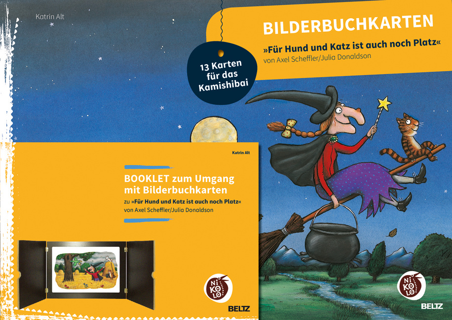 Bilderbuchkarten »Für Hund und Katz ist auch noch Platz« von Axel Scheffler und Julia Donaldson Bilderbuchkarten »Für Hund und Katz ist auch noch Platz« von Axel Scheffler und Julia Donaldson von Beltz
