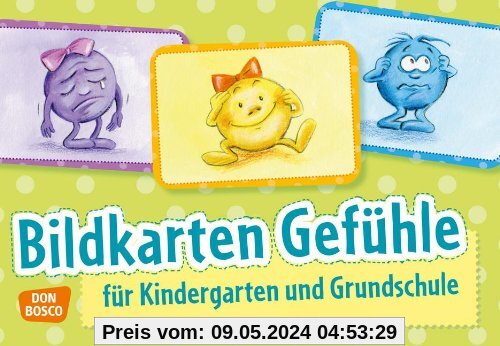 Bildkarten Gefühle. für Kindergarten und Grundschule