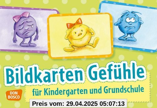 Bildkarten Gefühle. für Kindergarten und Grundschule