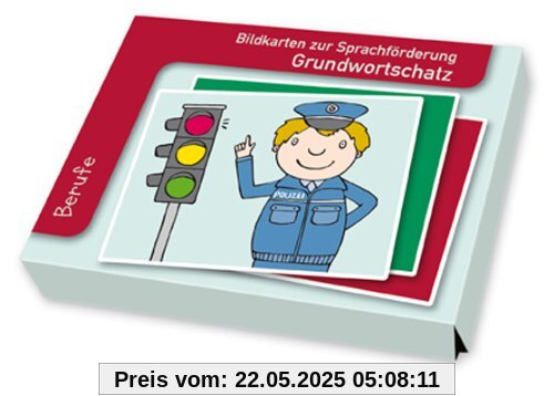 Bildkarten zur Sprachförderung: Grundwortschatz: Berufe