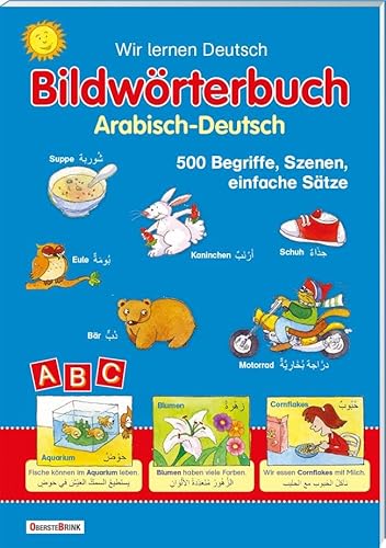 Bildwörterbuch Arabisch-Deutsch: 500 Begriffe, Szenen, einfache Sätze