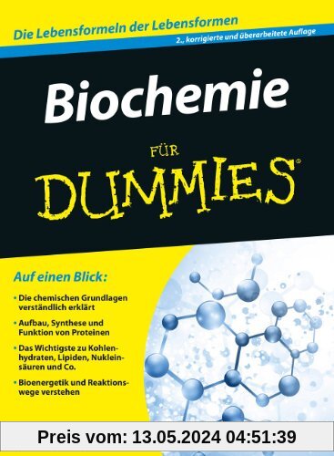 Biochemie für Dummies (Fur Dummies)