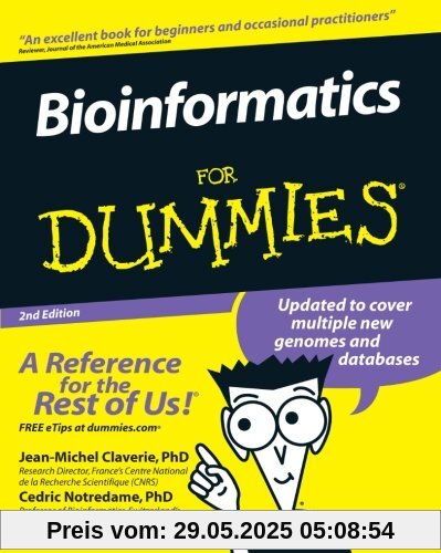 Bioinformatics For Dummies
