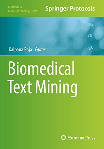 Biomedical Text Mining (Methods in Molecular Biology, Band 2496) von Humana