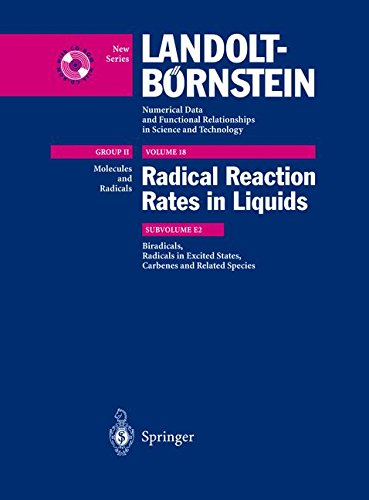 Biradicals, Radicals in Excited States, Carbenes, and Reladte Species: Index of Substances for II/13, II/18 (Landolt-Börnstein: Numerical Data and ... and Technology - New Series, Band 1800)