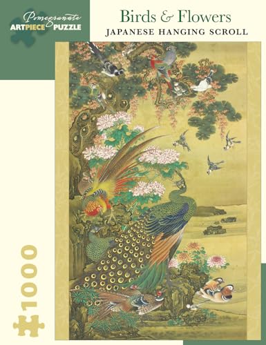 Birds & Flowers: Japanese Hanging Scroll 1000-Piece Jigsaw Puzzle von Pomegranate Communications Inc,US