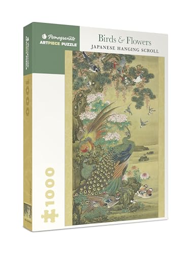 Birds & Flowers: Japanese Hanging Scroll 1000-Piece Jigsaw Puzzle von Pomegranate Communications Inc,US