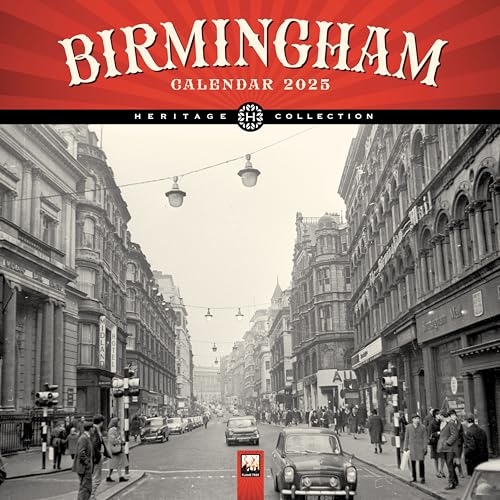 Birmingham Heritage Wall Calendar 2025 (Art Calendar) von Flame Tree Publishing