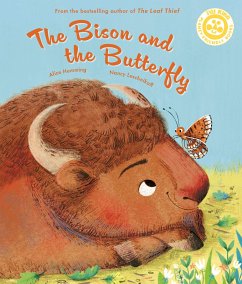 Bison and the Butterfly von Happy Yak