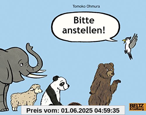 Bitte anstellen!: Vierfarbiges Bilderbuch (MINIMAX)