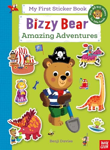 Bizzy Bear: My First Sticker Book: Amazing Adventures Bizzy Bear: My First Sticker Book: Amazing Adventures von Nosy Crow Ltd