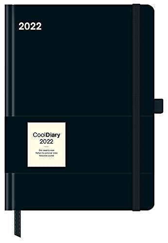 Black/Black 2022 - Diary - Buchkalender - Taschenkalender - 16x22: Cool Diary von teNeues