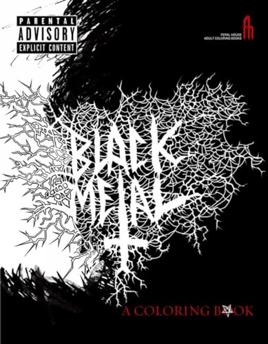 Black Metal Coloring Book: A Coloring Book (Feral House Coloring Books for Adults)