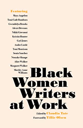 Black Women Writers at Work von Haymarket Books
