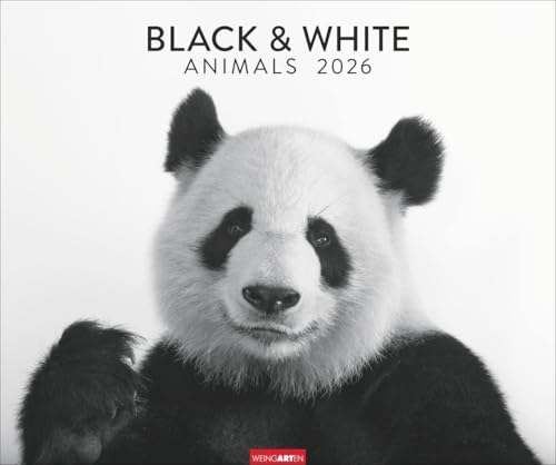 Black & White Animals 2026: Stars der Tierwelt in einem Fotokunst-Kalender! Großer Wandkalender für Tier-Freunde - hochwertige Aufnahmen in Schwarz-Weiß Black & White Animals 2026: Stars der Tierwelt in einem Fotokunst-Kalender! Großer Wandkalender für Tier-Freunde - hochwertige Aufnahmen in Schwarz-Weiß von Weingarten
