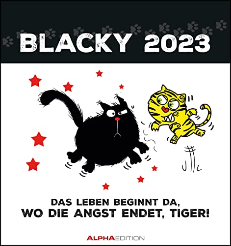 Blacky 2023 - Postkarten-Kalender - Kalender-mit-Postkarten - zum-raustrennen - 16x17 Blacky 2023 - Postkarten-Kalender - Kalender-mit-Postkarten - zum-raustrennen - 16x17 von Alpha Edition