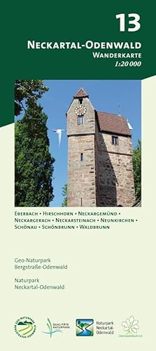 Blatt 13, Neckartal-Odenwald: Wanderkarte 1:20.000. Mit Eberbach, Hirschhorn, Neckargemünd, Neckargerach, Neckarsteinach, Neunkirchen, Schönau, ... und Naturpark Neckartal-Odenwald) von MeKi Landkarten GmbH