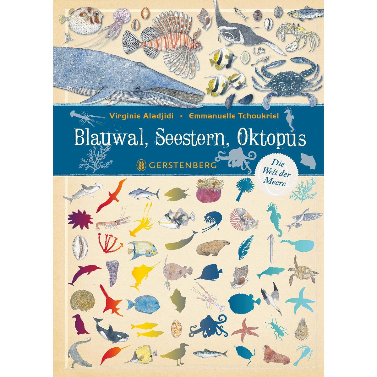 Blauwal, Seestern, Oktopus von Gerstenberg Verlag