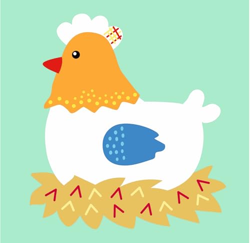 Bloc à colorier avec feutres magiques Les animaux von Ballon Kids