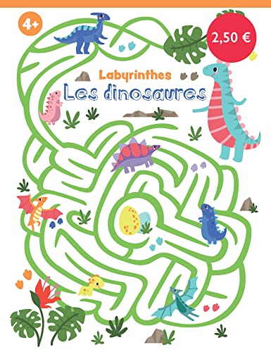 Bloc labyrinthes petits prix Les dinosaures (Bloc labyrinthes, 1)
