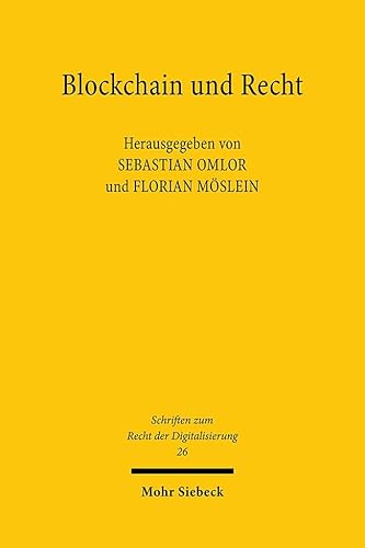 Blockchain und Recht (SRDi, Band 26)