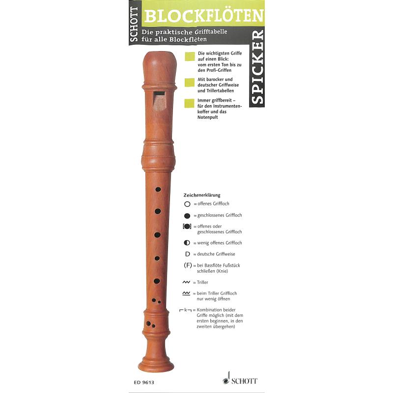 Blockflöten Spicker Blockflöten Spicker