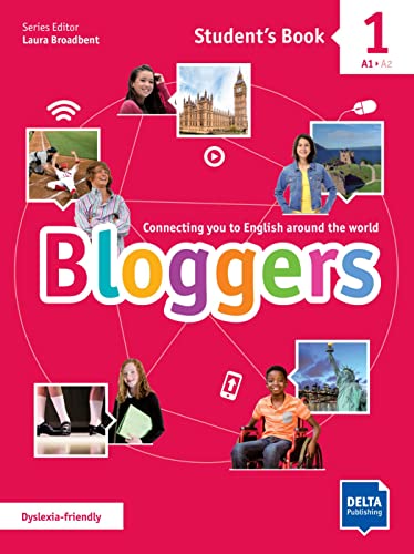 Bloggers 1 A1 - A2: Connecting you to English around the world. Student's Book with digital extras (Bloggers: Connecting you to English around the world) von Klett Sprachen