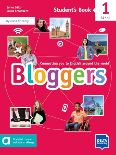 Bloggers 1 A1 - A2: Connecting you to English around the world. Student's Book with digital extras (Bloggers: Connecting you to English around the world) von Klett Sprachen