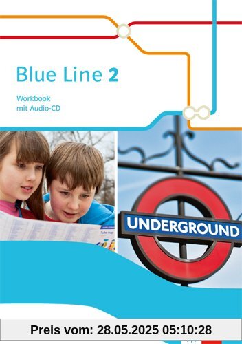 Blue Line / Workbook mit Audio-CD: Ausgabe 2014
