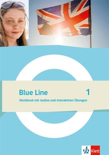 Blue Line 1: Workbook mit Audios und interaktiven Übungen Klasse 5 (Blue Line. Ausgabe ab 2022) von Klett