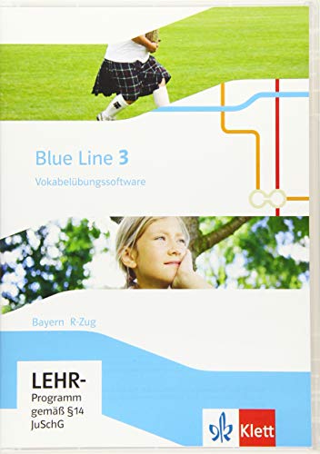 Blue Line 3 R-Zug. Ausgabe Bayern: Vokabelübungssoftware CD-ROM Klasse 7 (Blue Line. Ausgabe für Bayern ab 2017)