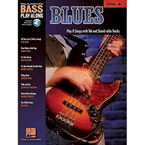 Blues Bass Play-Along (Book & CD): Noten, CD, Lehrmaterial für Bass-Gitarre: Bass Play-Along Volume 9 (Bass Play-along, 9, Band 9) von Music Sales