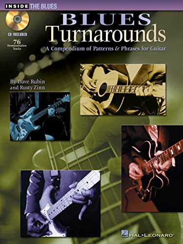 Blues Turnarounds (Inside The Blues) Bk/Cd (Book, CD pack): Noten, CD für Gitarre: A Compendium of Patterns and Phrases for Guitar