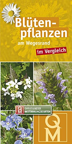 Blütenpflanzen am Wegesrand: im Vergleich (Quelle & Meyer Bestimmungskarten) von Quelle & Meyer