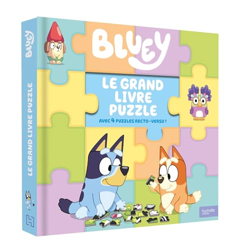 Bluey - Le grand livre puzzle: Mon grand livre puzzle von HACHETTE JEUN.