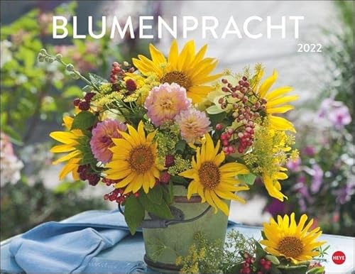 Blumenpracht Kalender 2022 von Heye