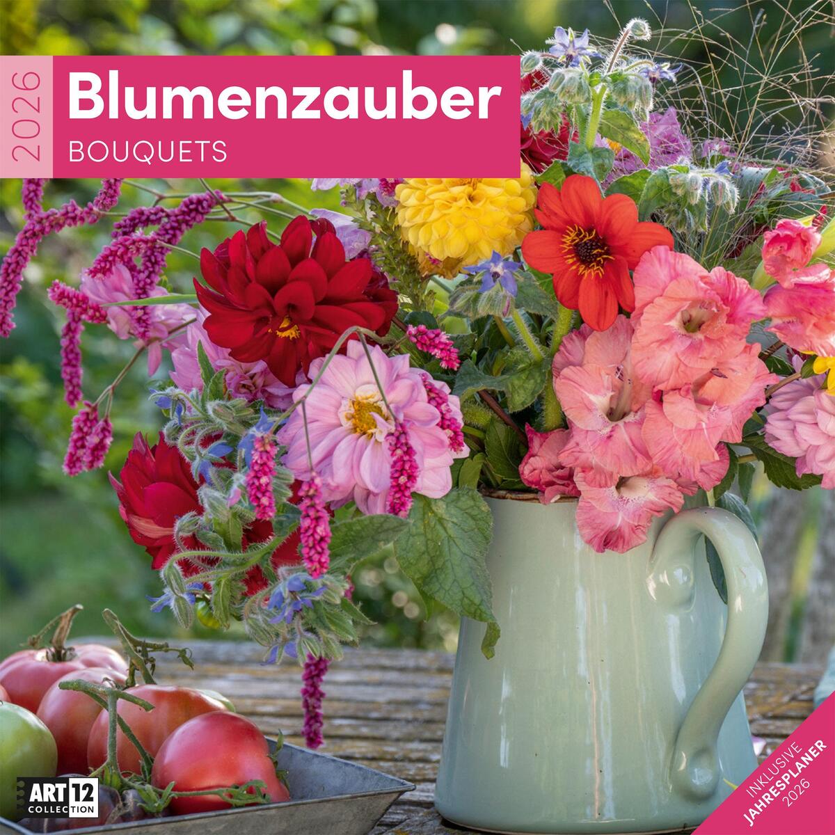 Blumenzauber Kalender 2026 - 30x30 Blumenzauber Kalender 2026 - 30x30 von Ackermann Kunstverlag