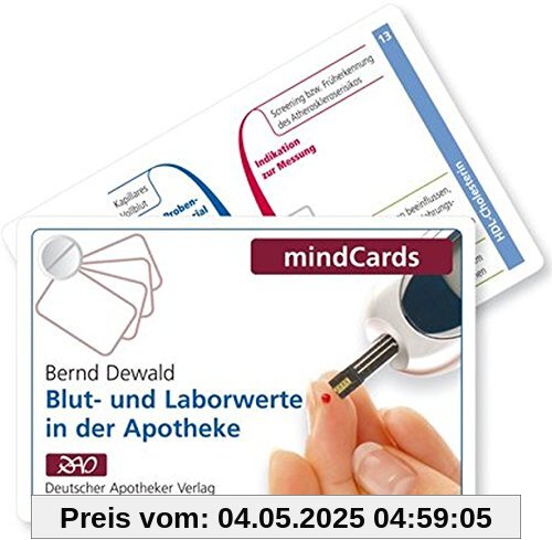 Blut- und Laborwerte in der Apotheke: mindcards