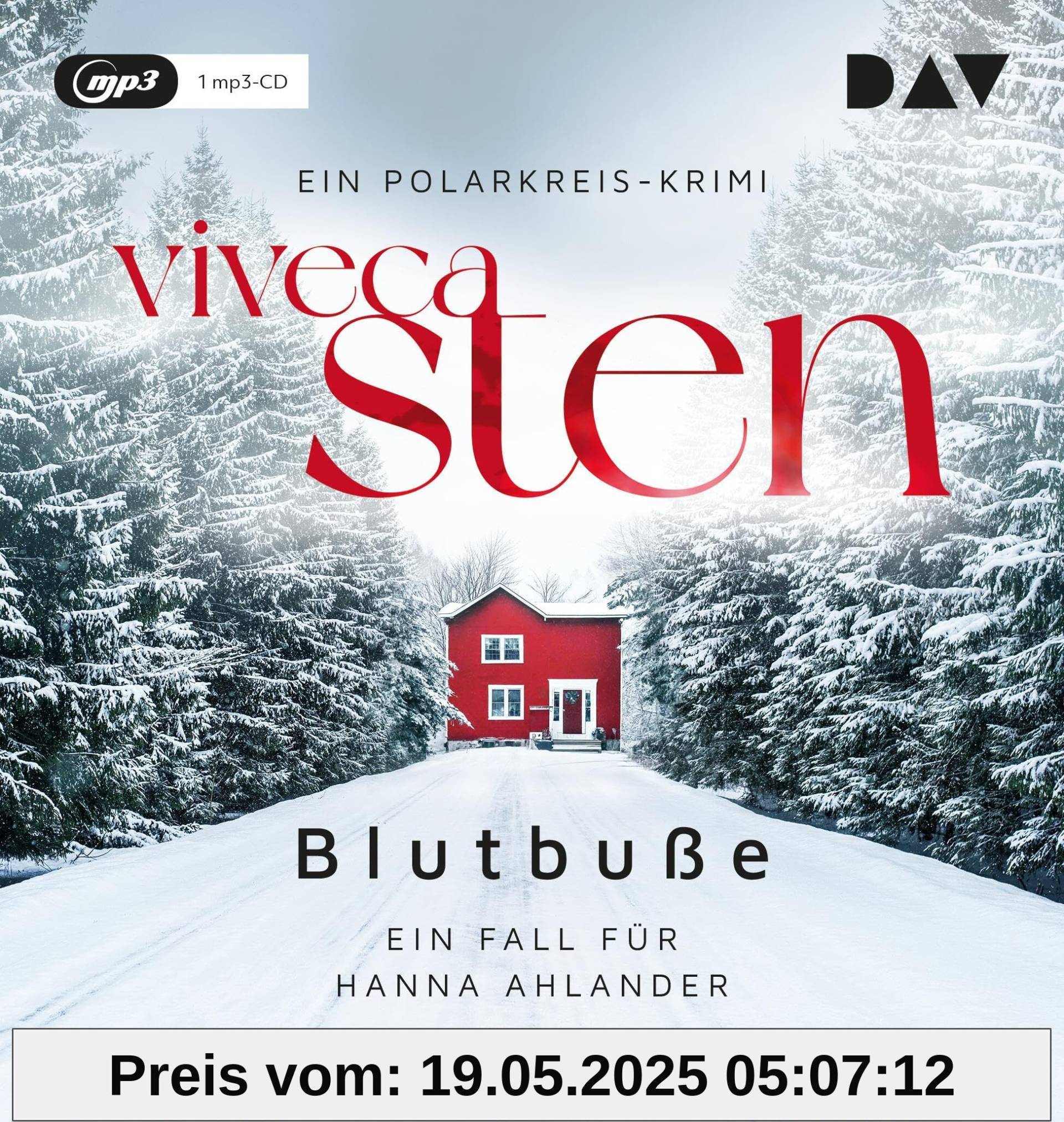 Blutbuße. Ein Fall für Hanna Ahlander: Lesung mit Vera Teltz (1 mp3-CD) (Ein Fall für Hanna Ahlander (Polarkreis-Krimi))