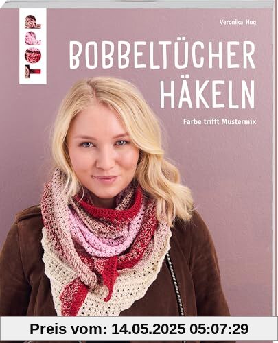 Bobbel-Tücher häkeln: Farbe trifft Mustermix