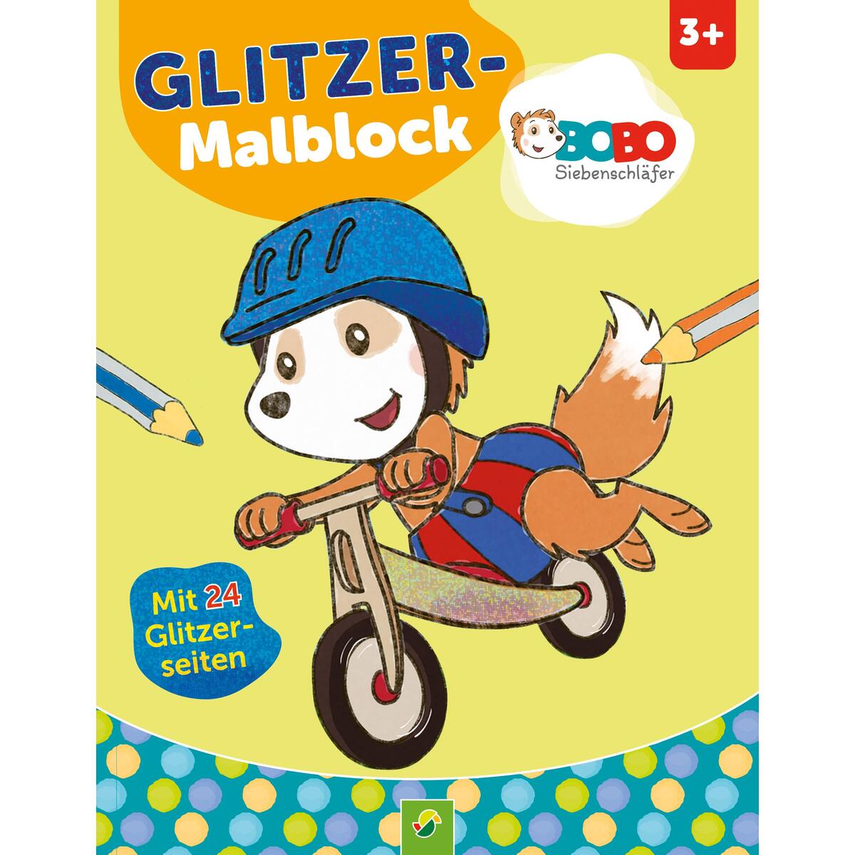 Bobo Siebenschläfer Glitzer-Malblock Bobo Siebenschläfer Glitzer-Malblock von Schwager und Steinlein