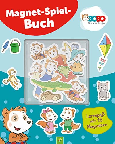 Bobo Siebenschläfer Magnet-Spiel-Buch: Kreativer Lernspaß mit 16 Magneten für Kinder ab 3 Jahren. Spielen, Lernen und Fördern! von Schwager & Steinlein Verlag GmbH