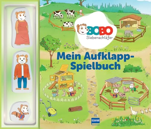 Bobo Siebenschläfer Mein Aufklapp-Spielbuch: Ein wimmeliges Vorlese- und Mitmachbuch mit 3 niedlichen Holzfiguren | Für Kinder ab 2 Jahren Bobo Siebenschläfer Mein Aufklapp-Spielbuch: Ein wimmeliges Vorlese- und Mitmachbuch mit 3 niedlichen Holzfiguren | Für Kinder ab 2 Jahren