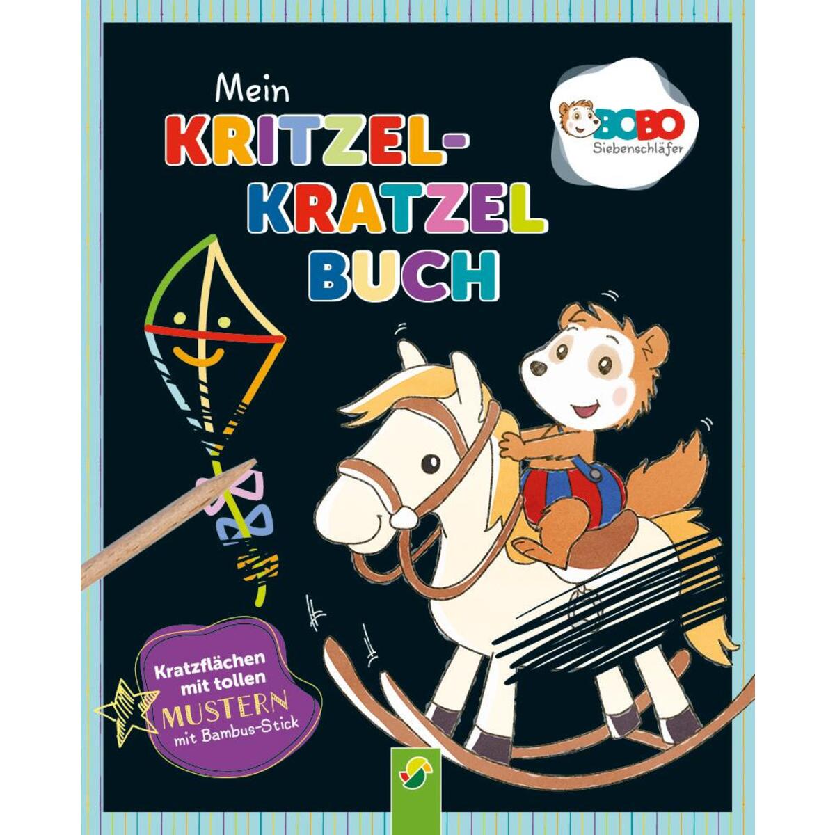 Bobo Siebenschläfer Mein Kritzel-Kratzel-Buch Bobo Siebenschläfer Mein Kritzel-Kratzel-Buch von Schwager und Steinlein