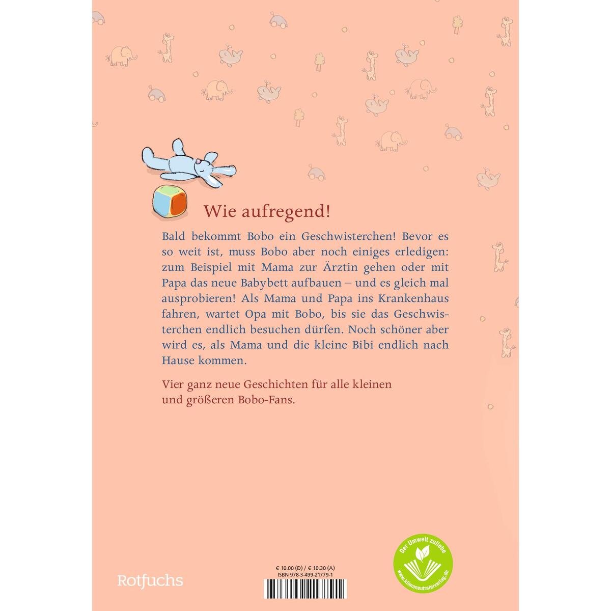 Bobo Siebenschläfer bekommt ein Geschwisterchen Bobo Siebenschläfer bekommt ein Geschwisterchen von Rowohlt Taschenbuch
