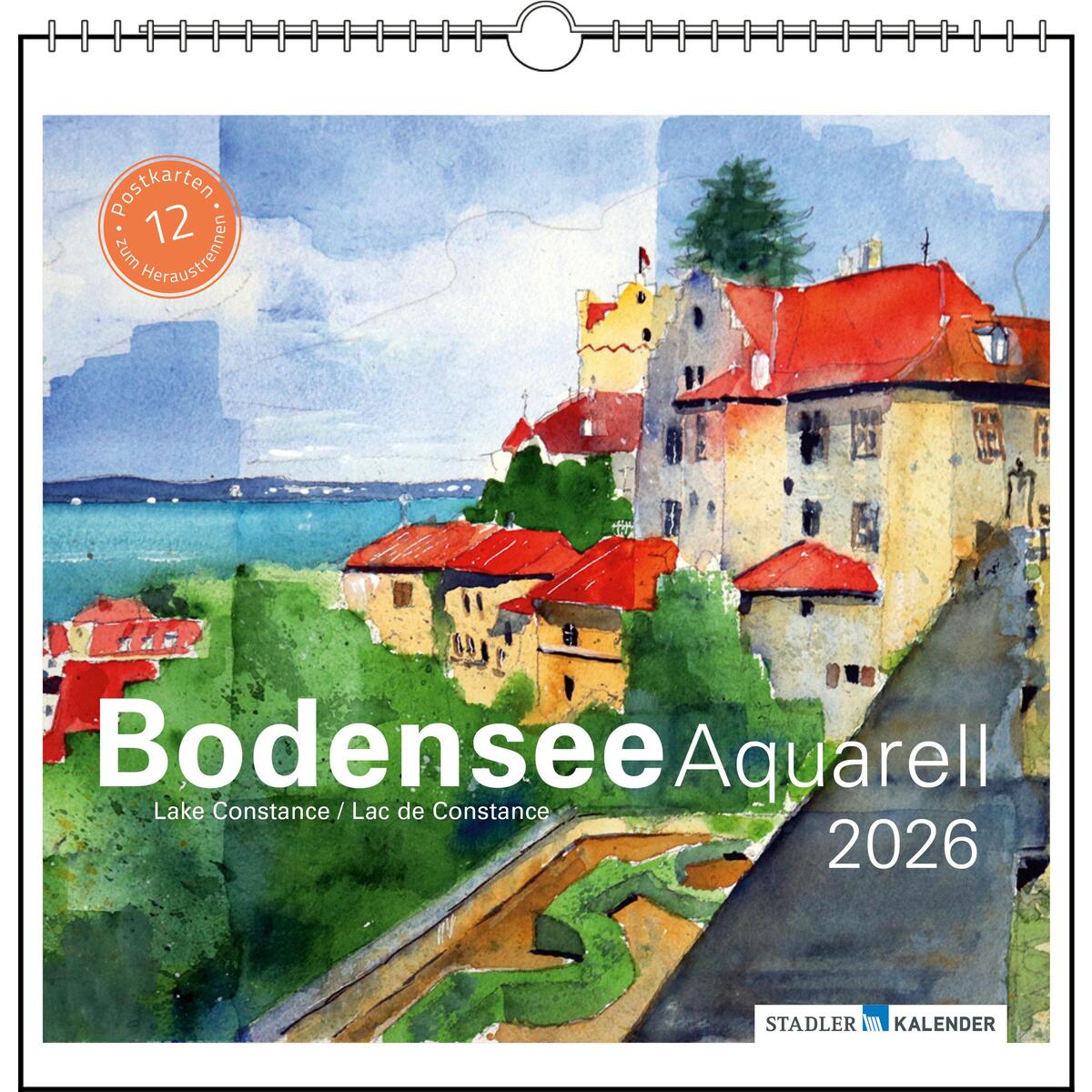 Bodensee Aquarell 2026 Bodensee Aquarell 2026 von Stadler Kalender