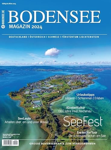 Bodensee Magazin 2024: Die besten Seiten für traumhafte Ferien