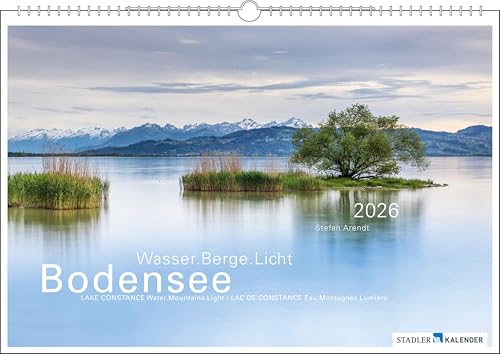 Bodensee Wasser.Berge.Licht 2026: mit stimmungsvollen Texten